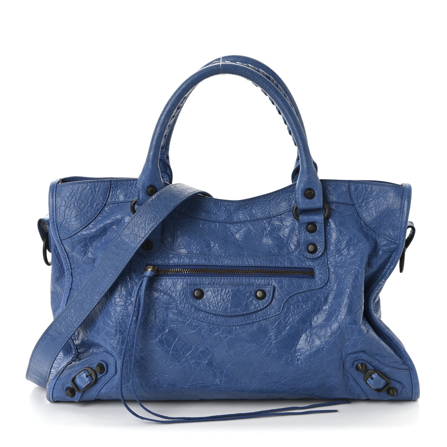 Balenciaga Agneau Arena Classic Hardware Medium Le City Blue 1 of 9