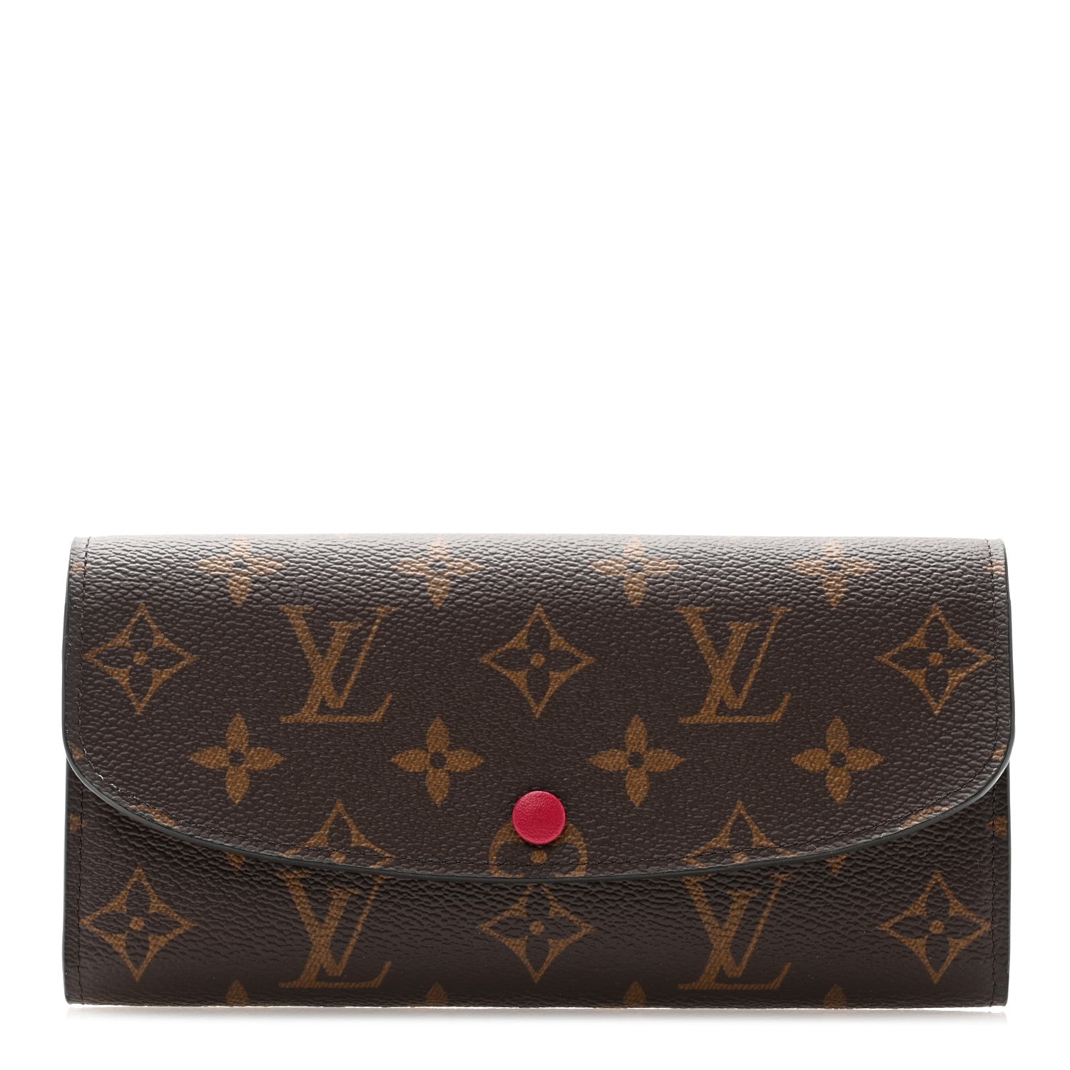 Louis Vuitton Monogram Emilie Wallet Fuchsia 1 of 8