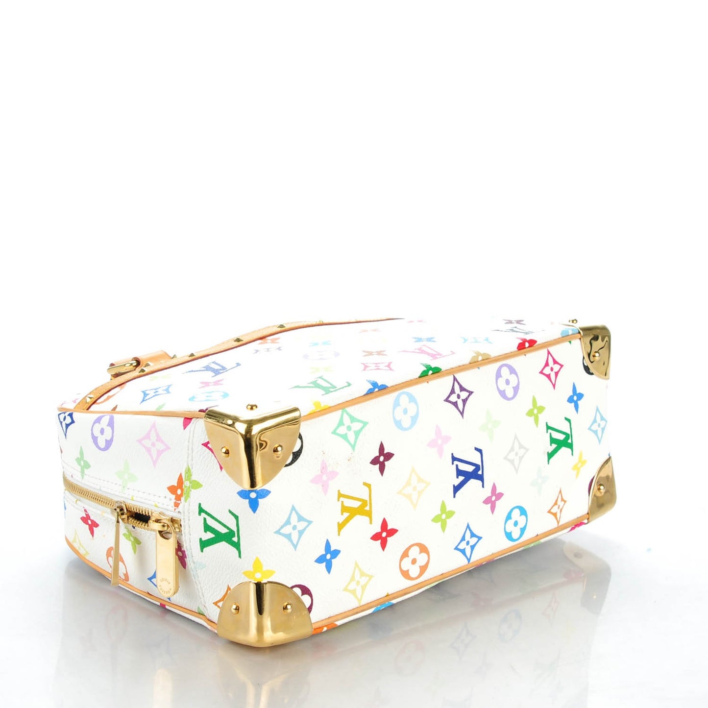 Monogram Multicolor Trouville White