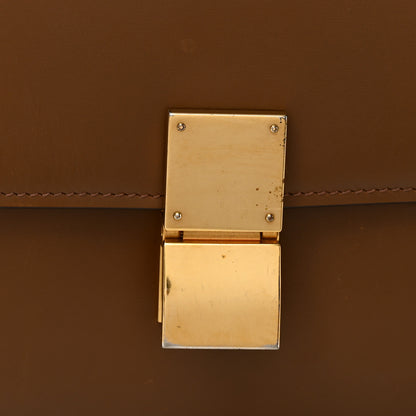 Celine Box Calfskin Medium Classic Box Flap Bag Camel 8 of 11