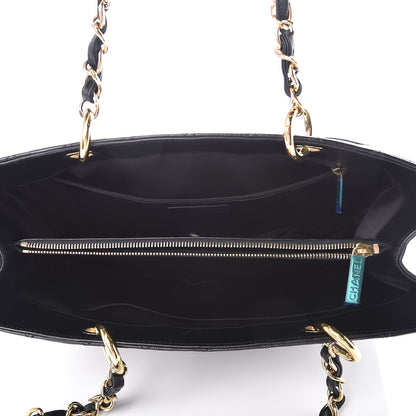 Chanel Caviar Quilted Grand Shopping Tote GST Black 5 of 9