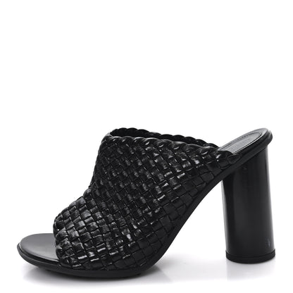 Bottega Veneta Nappa Intrecciato Atomic Sandals 41 Black 1 of 8