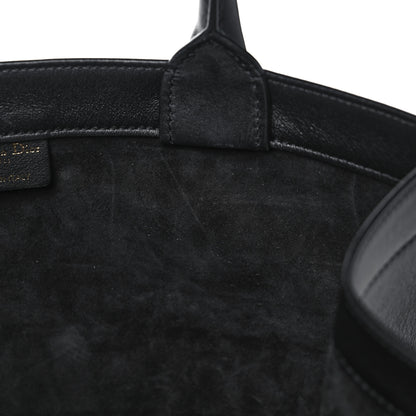 Christian Dior Calfskin Embossed Medium Book Tote Black 7 of 11