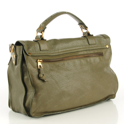 Proenza Schouler Lambskin Medium PS1 Satchel Dark Olive 3 of 13