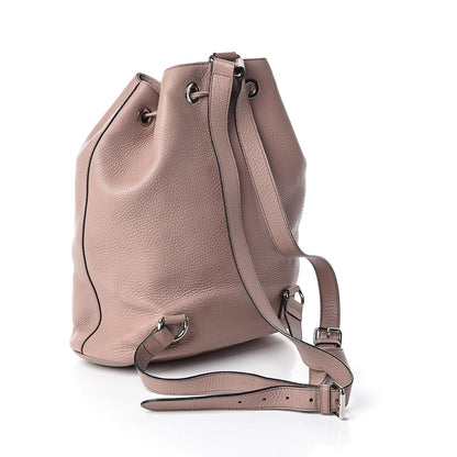 Gucci Pebbled Calfskin Small Soho Drawstring Backpack Pink 3 of 15