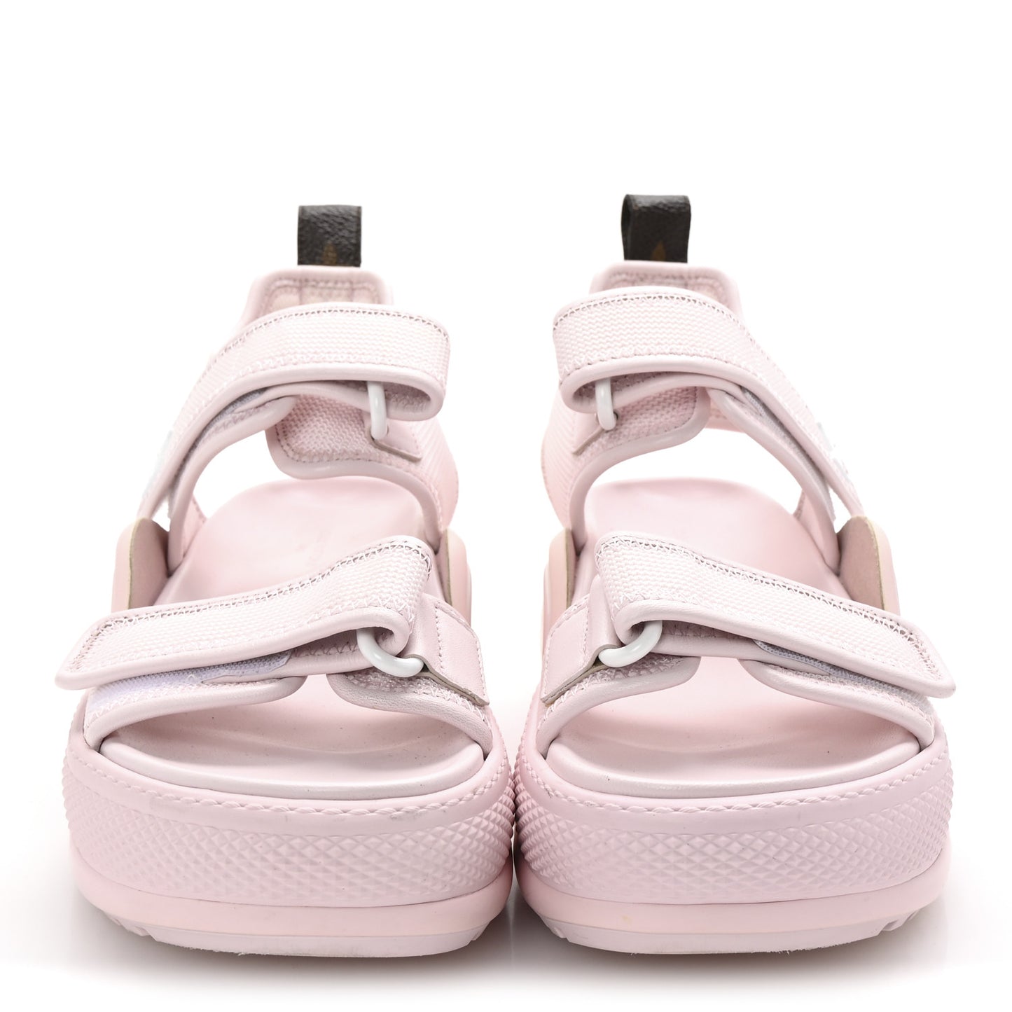 Calfskin Canvas LV Archlight Sandal 36 Pink