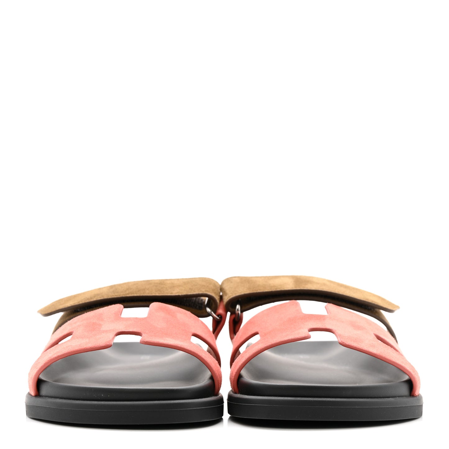 Suede Goatskin Womens Chypre Sandals 40 Rouge Tomette Terre Ambree