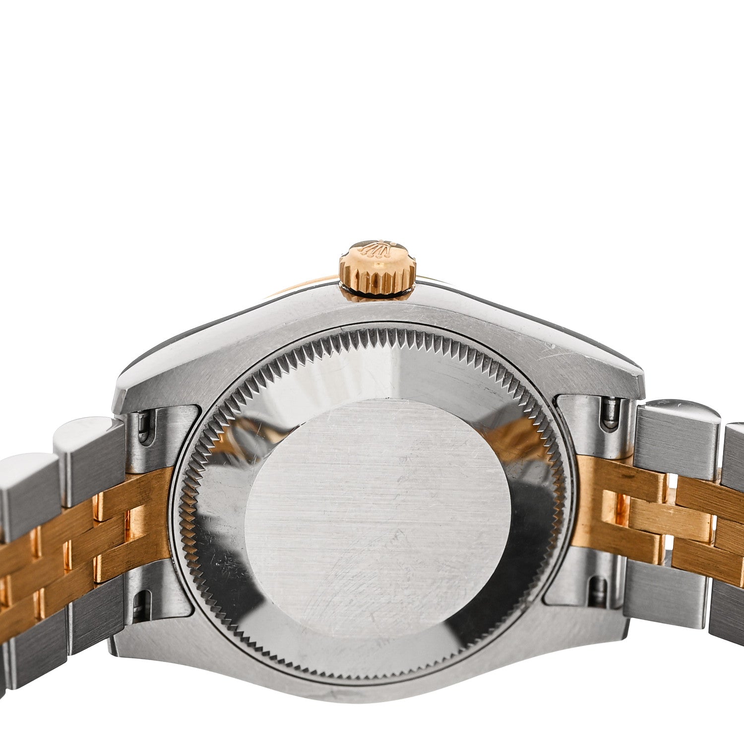 Rolex Stainless Steel 18K Yellow Gold Diamond 31mm Oyster Perpetual Datejust Watch Champagne 178273 4 of 5