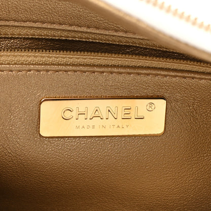 Chanel Lambskin Quilted All About Chains Waist Belt Bag White 7 of 13