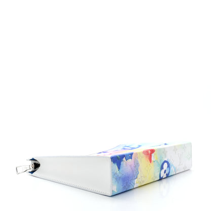 Louis Vuitton Monogram Watercolor Pochette Voyage MM Multicolor 3 of 8
