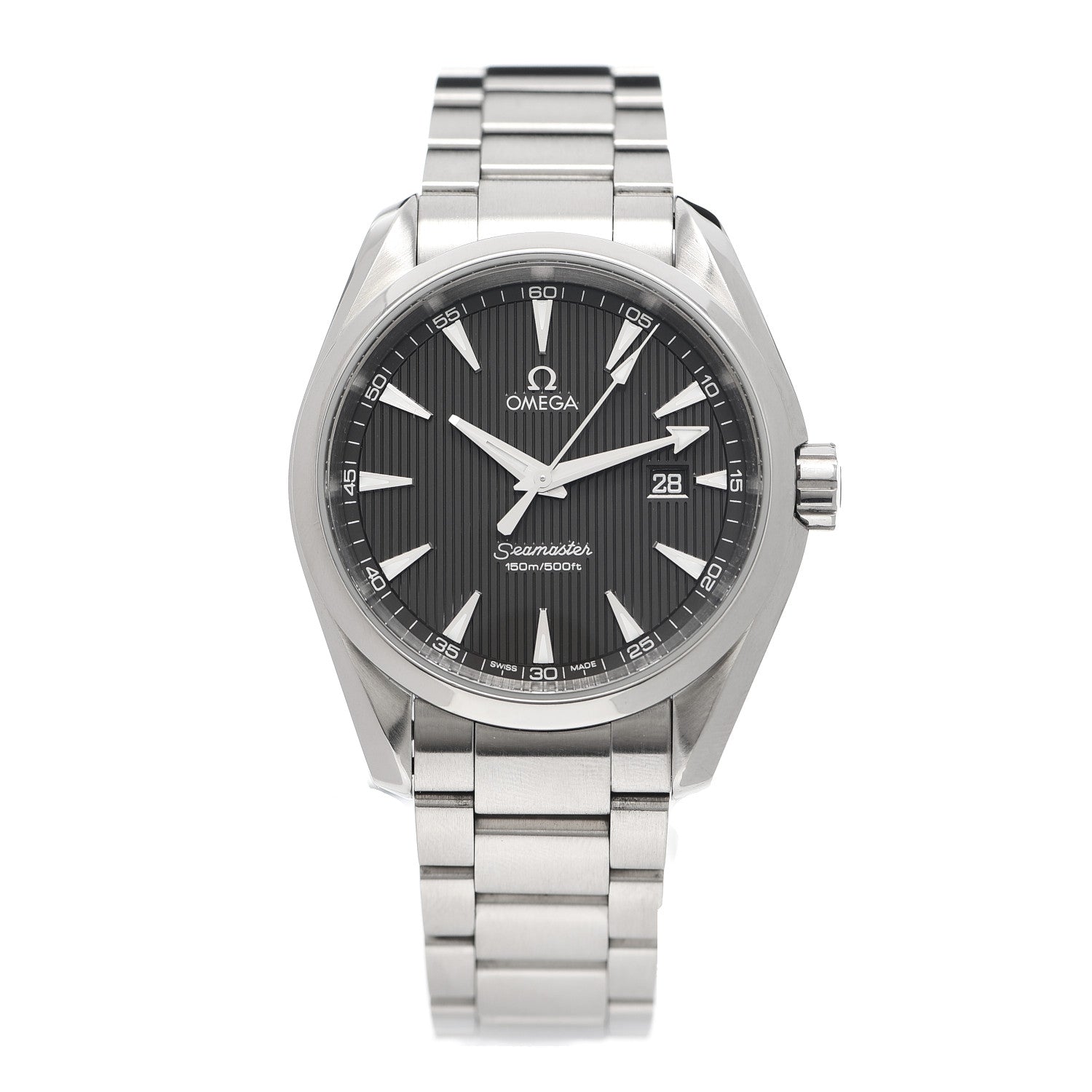 Omega Stainless Steel 39mm Seamaster Aqua Terra Quartz Watch Grey 231.10.39.61.06.001 1 of 6