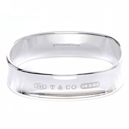 Tiffany Sterling Silver 1837 Cushion Bangle Bracelet 1 of 5