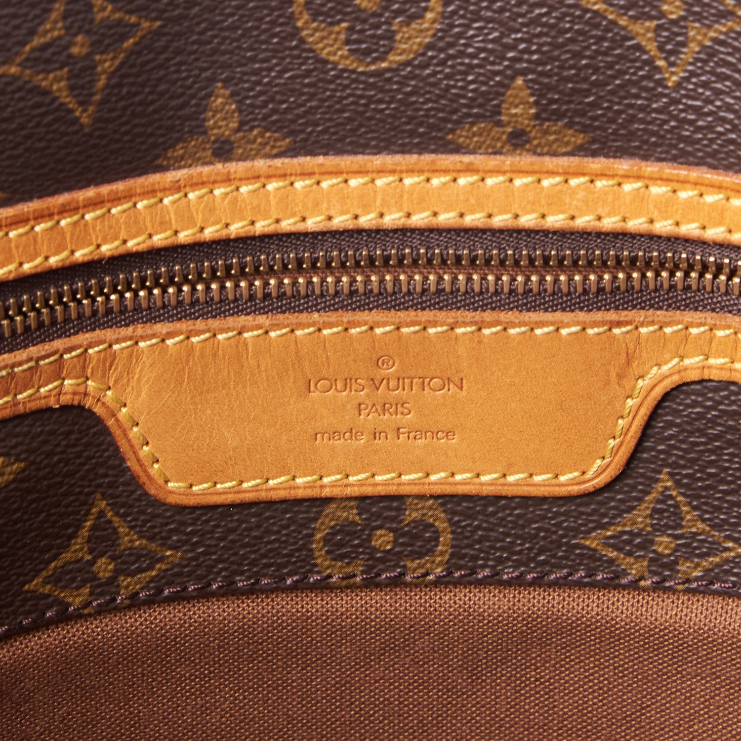 Louis Vuitton Monogram Sac Shopping Tote 7 of 7