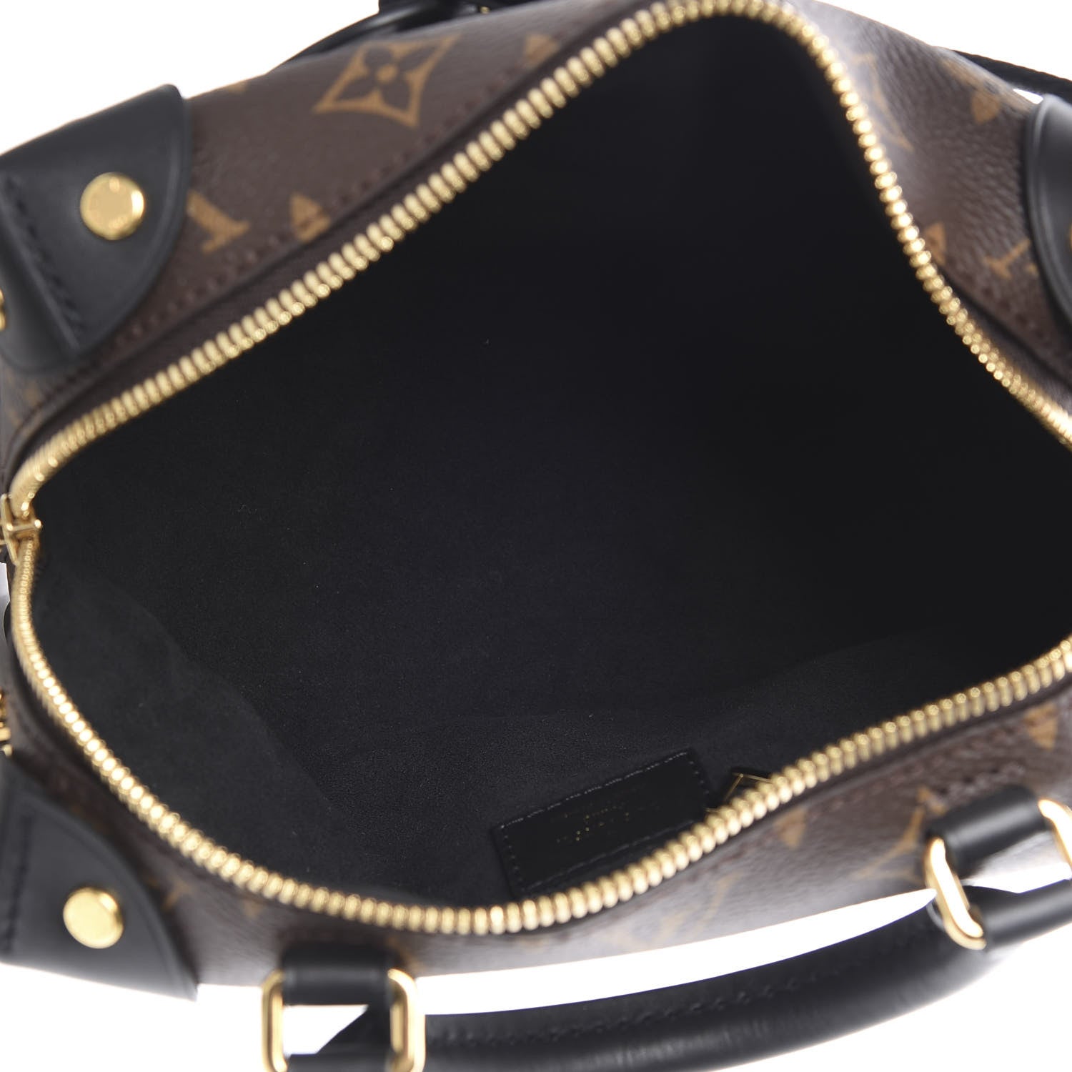 Louis Vuitton Monogram Petite Malle Souple Black 5 of 11