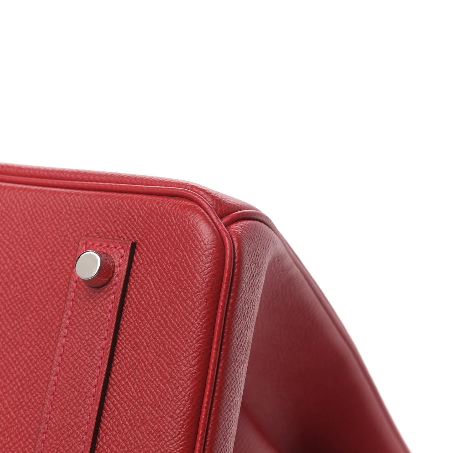 Epsom Birkin 35 Rouge Casaque