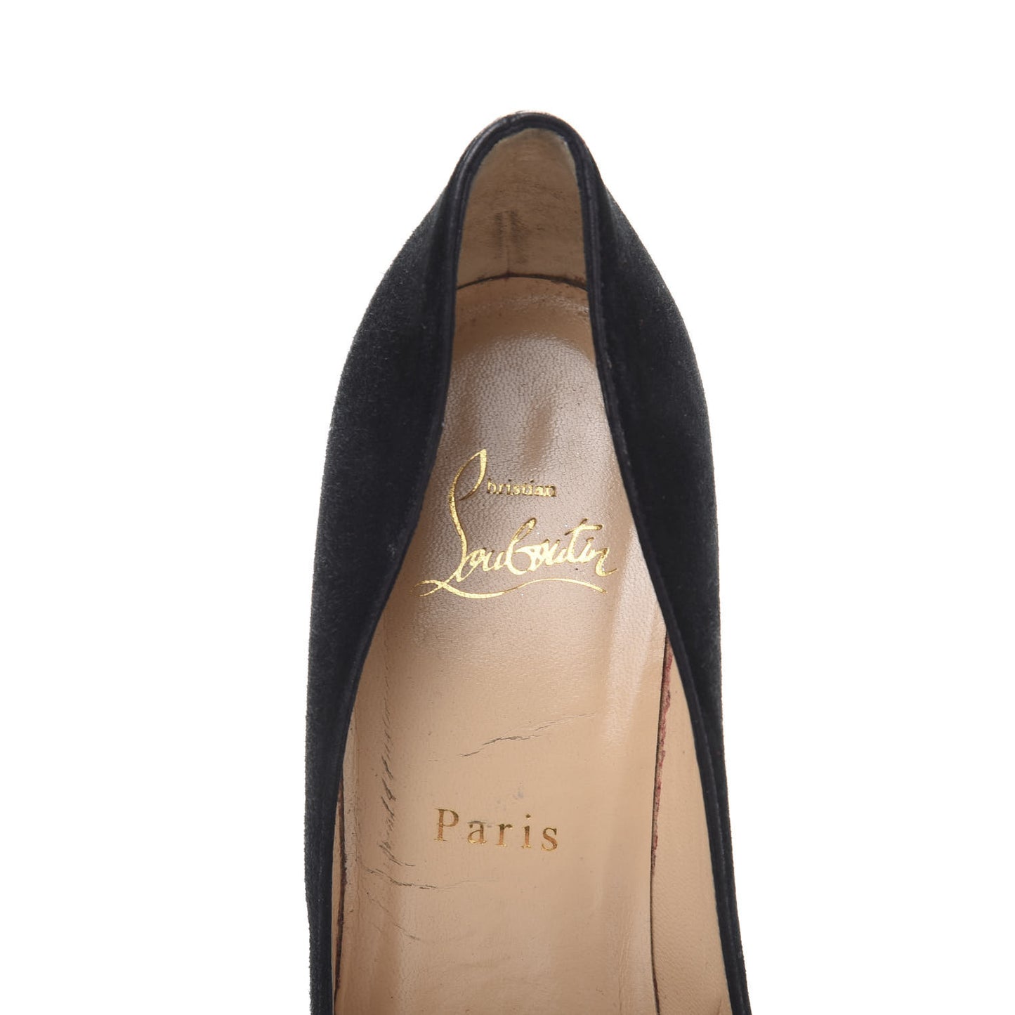 Suede Pigalle Follies 100 Pumps 37.5 Black