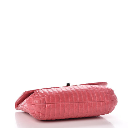 Lanvin Calfskin Quilted Large Happy Shoulder Bag Rose 4 of 10