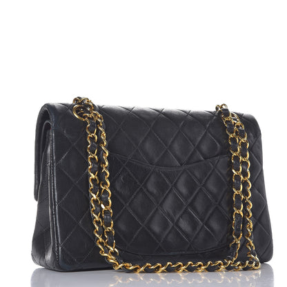 Chanel Lambskin Quilted Small Double Flap Black 4 of 13