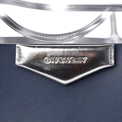 Givenchy Calfskin Large Antigona Tote Night Blue Silver 13 of 13