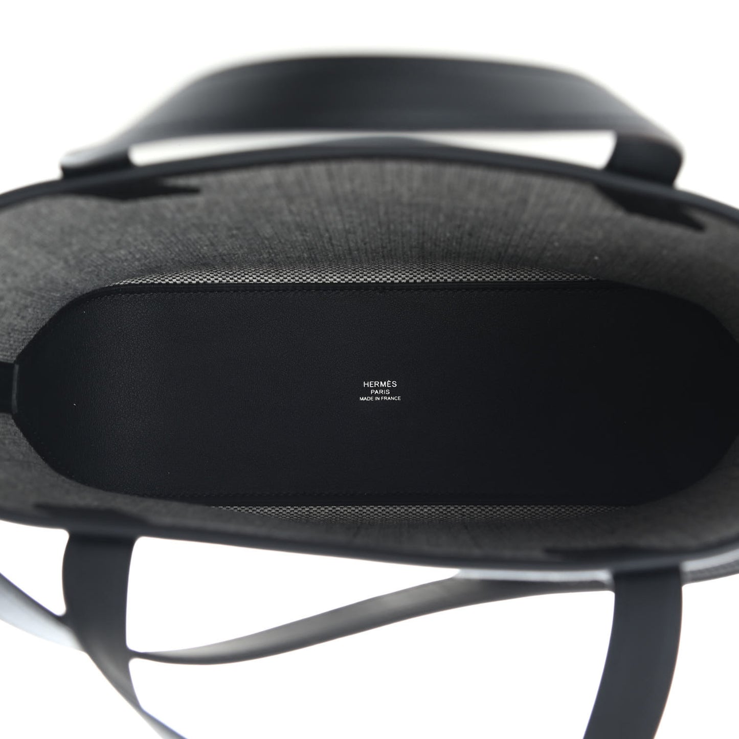 Swift H Canvas Cabas H En Biais 27 Black Ecru
