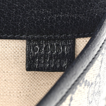 Gucci GG Supreme Monogram Web Small Ophidia Belt Bag 90 36 Beige Navy 7 of 12