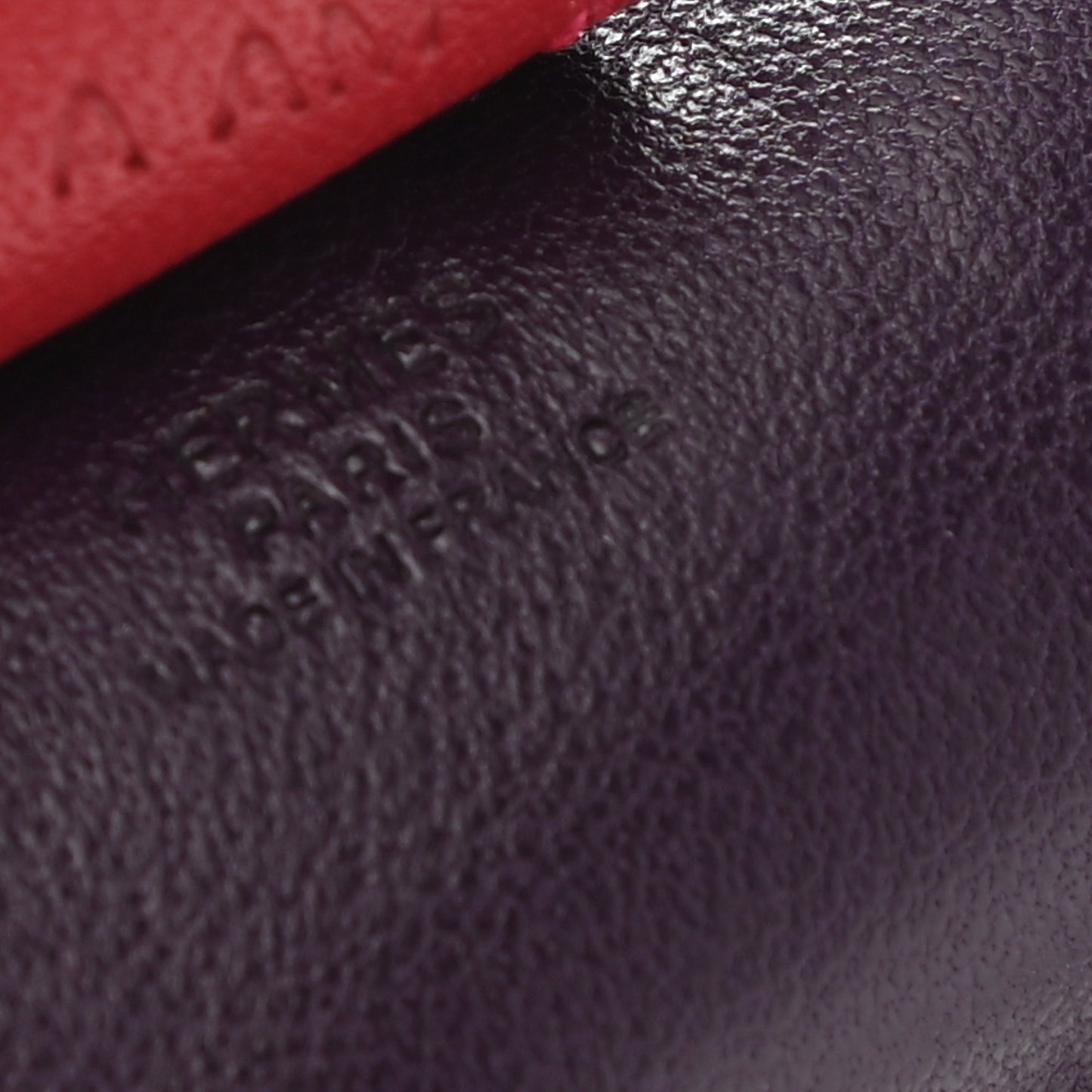 Milo Lambskin Grigri Rodeo Horse Bag Charm PM Raisin Flamingo Rouge Vif Argile