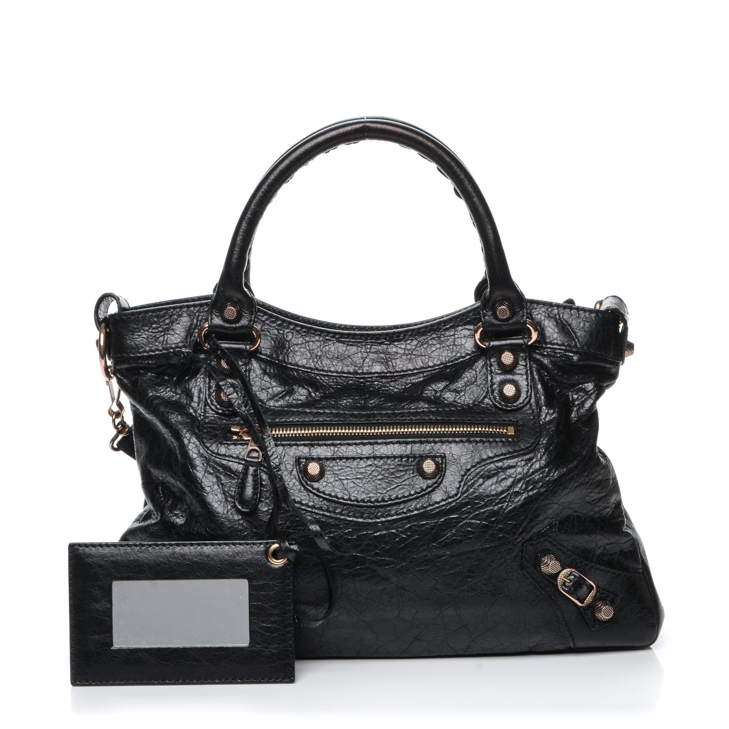Balenciaga Agneau Giant 12 Gold Hardware Town Black 1 of 8