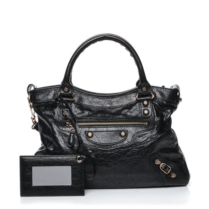 Balenciaga Agneau Giant 12 Gold Hardware Town Black 1 of 8