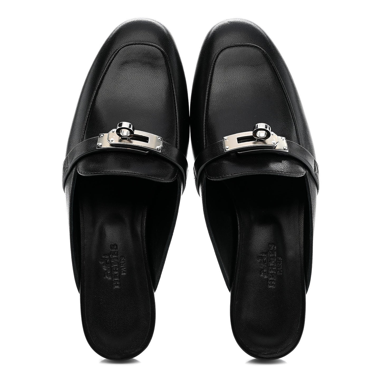 Goatskin Oz Mules 35 Black