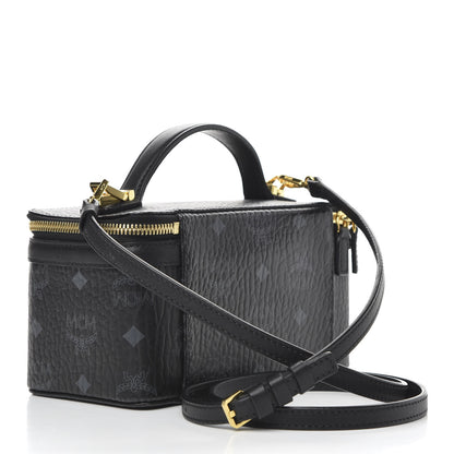 MCM Visetos Vanity Case Black 3 of 8