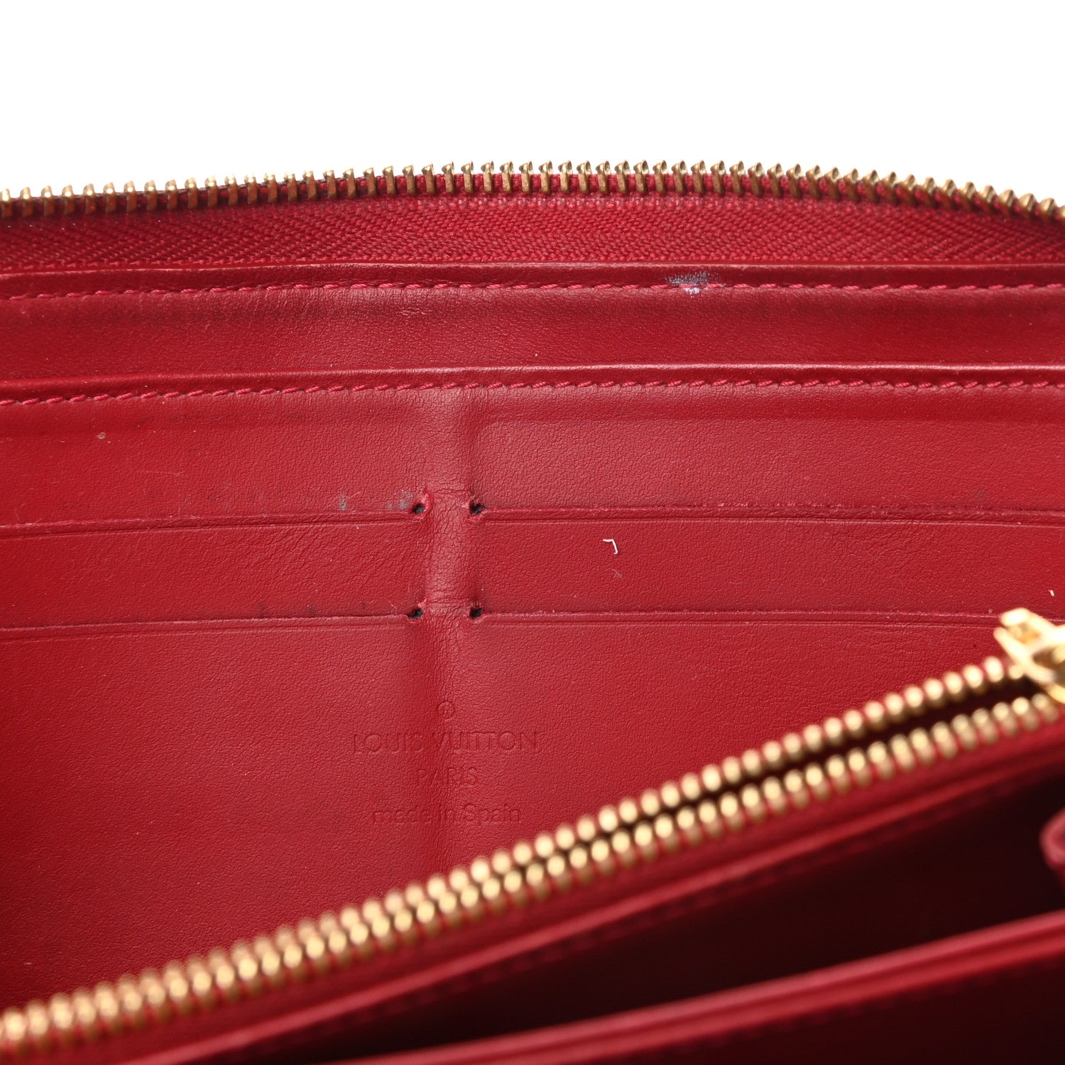 Louis Vuitton Vernis Zippy Wallet Pomme D'Amour 8 of 16