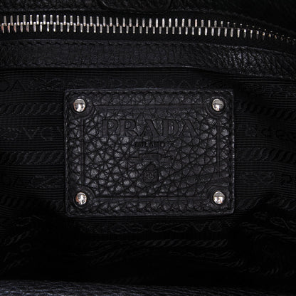 Prada Vitello Daino Shoulder Bag Nero Black 6 of 7
