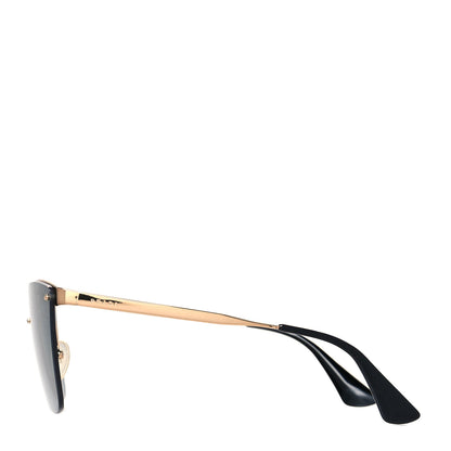 Prada Polarized Cat Eye Sunglasses SPR 68T Black 3 of 8