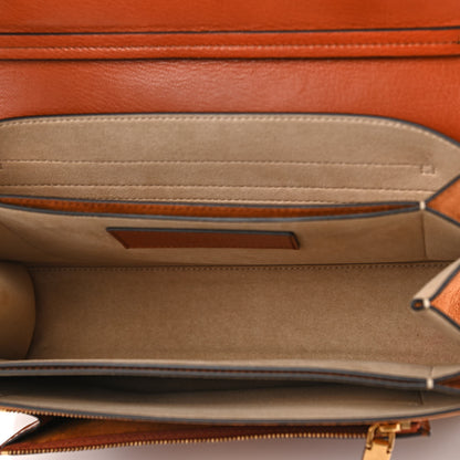 Givenchy Goatskin Suede Medium GV3 Shoulder Bag Amber Mastic 5 of 13