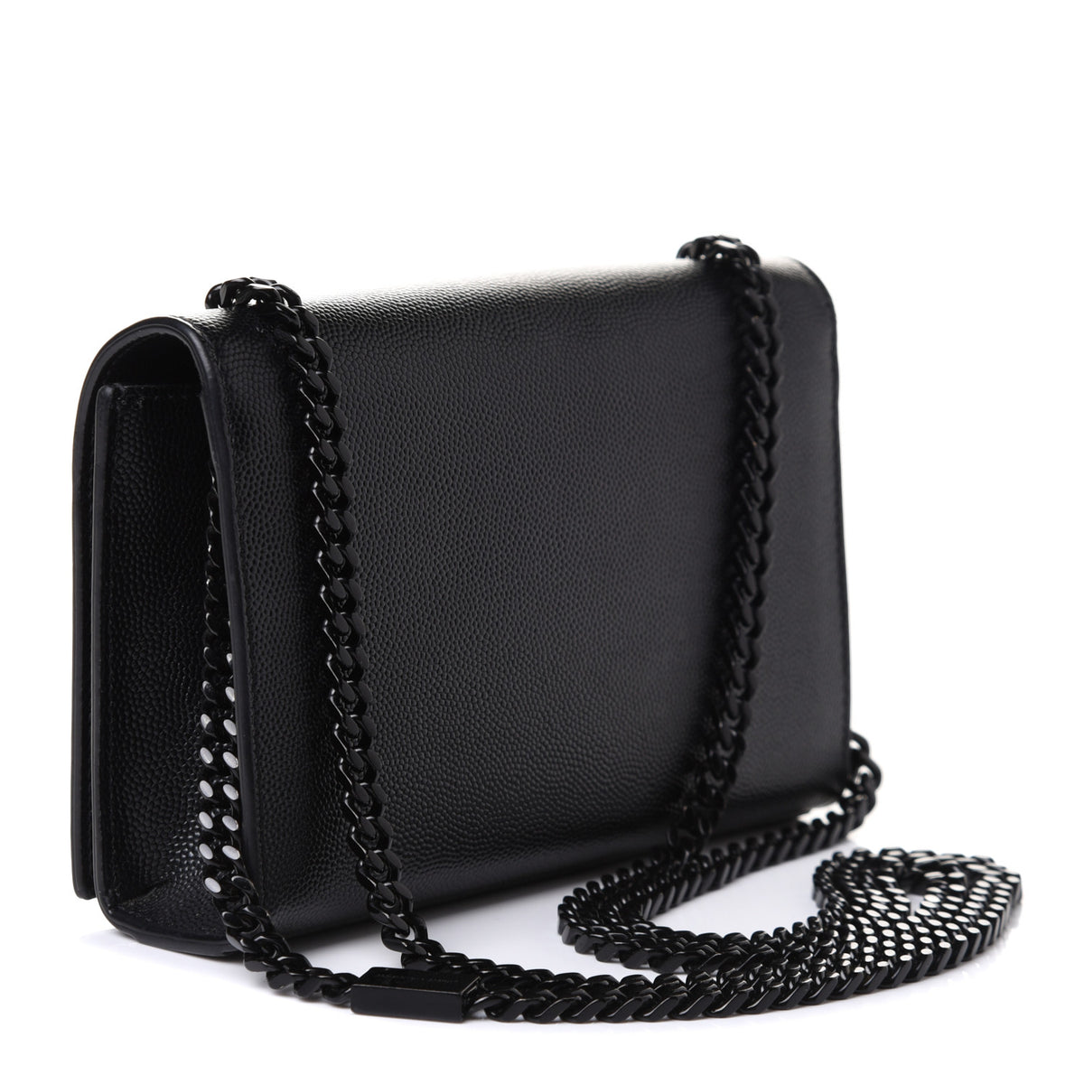 Grain De Poudre Small Monogram Kate Satchel Black