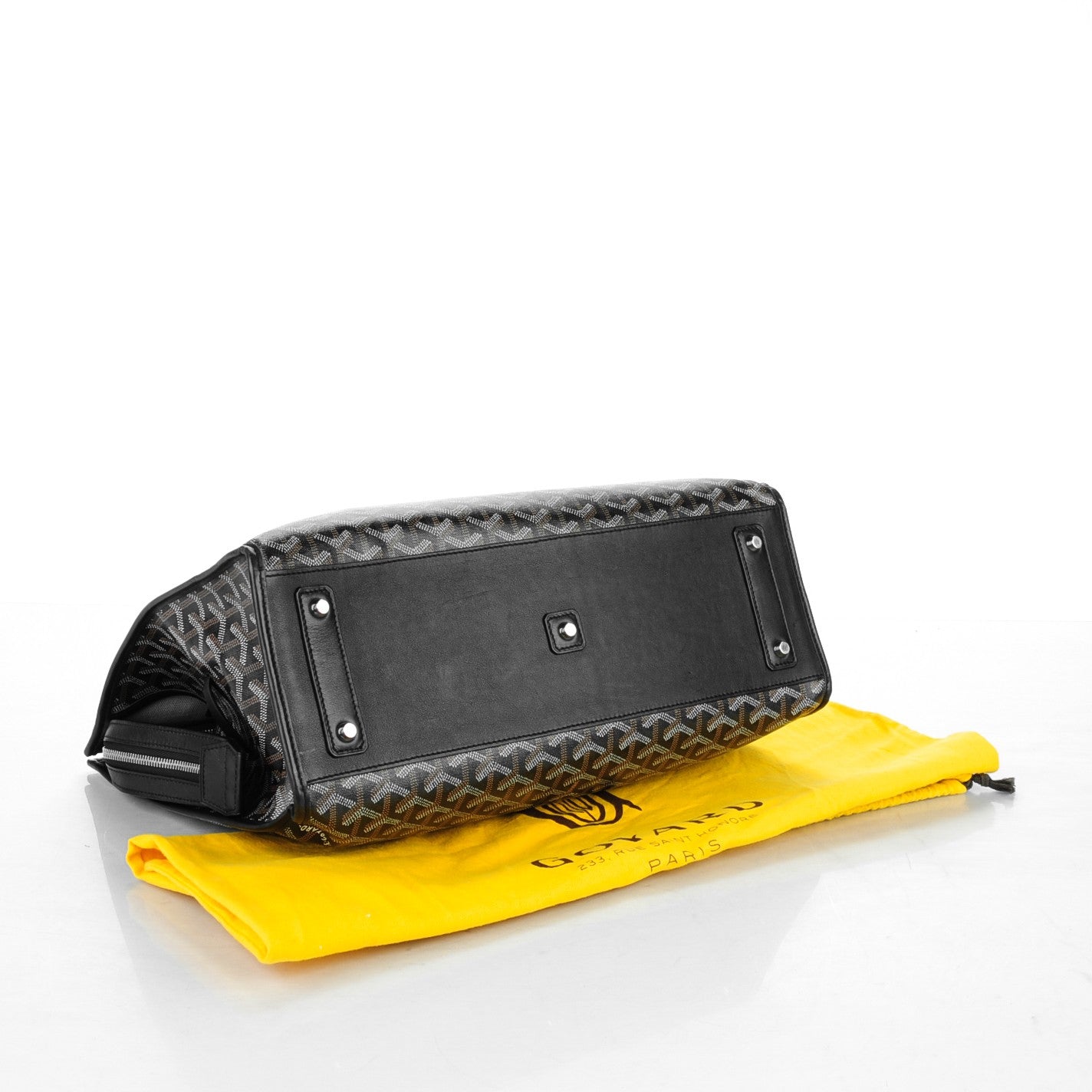 Goyardine Marquises Tote Black