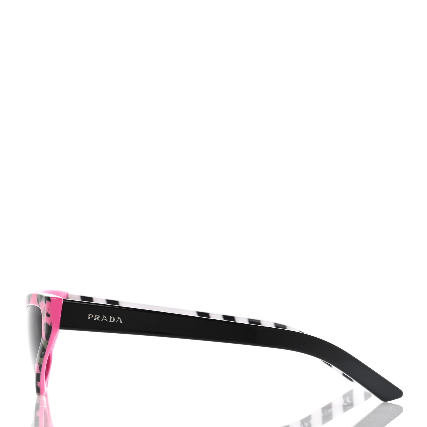 Prada Cat Eye Sunglasses SPR 12V Pink 3 of 8