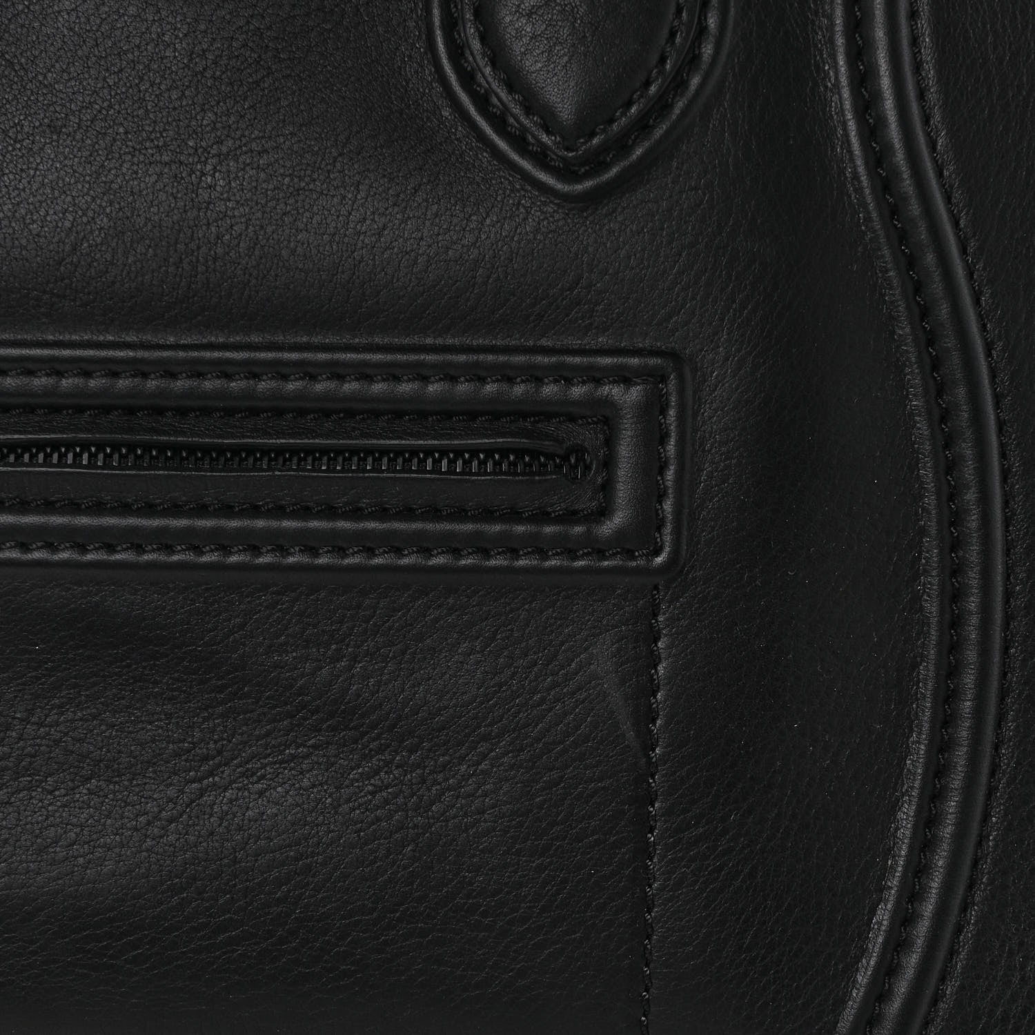 Celine Smooth Calfskin Medium Phantom Luggage Black 11 of 11