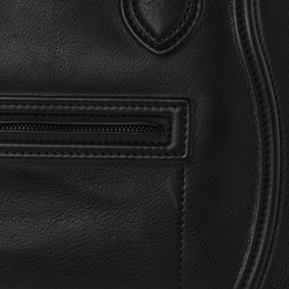 Celine Smooth Calfskin Medium Phantom Luggage Black 11 of 11