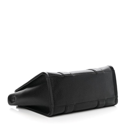Marc Jacobs Grained Calfskin Small The Tote Bag Black 4 of 9