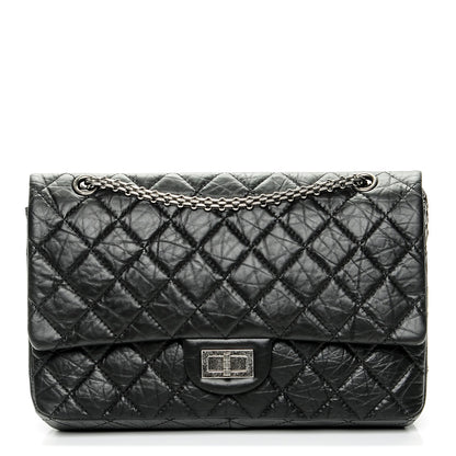 Chanel Aged Calfskin Quilted 2.55 Reissue 227 Flap Black 1 of 7