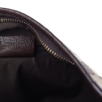 Gucci Monogram Abbey Messenger Bag Dark Brown 9 of 10