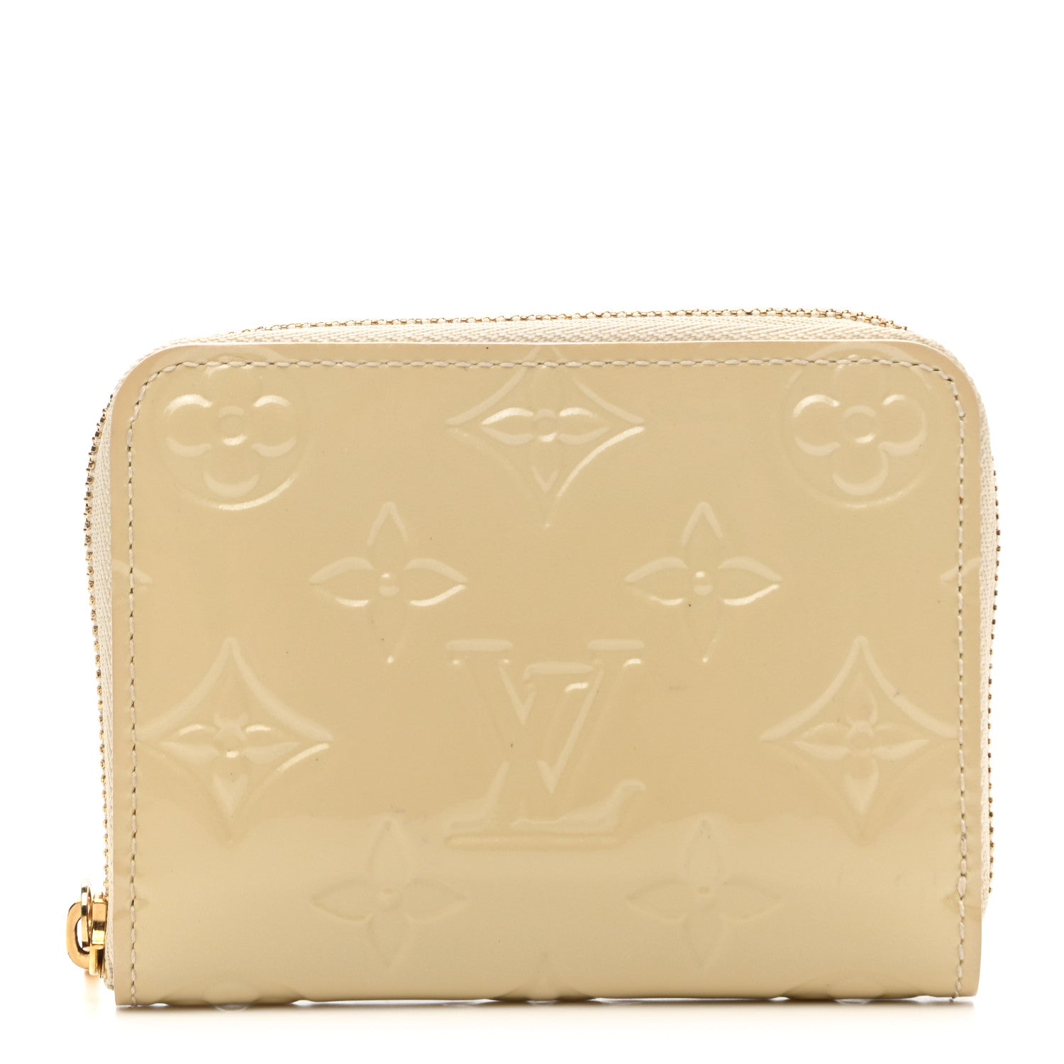 Louis Vuitton Vernis Zippy Coin Purse Blanc Corail 1 of 8