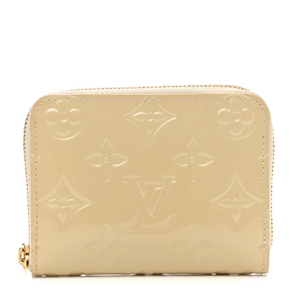 Louis Vuitton Vernis Zippy Coin Purse Blanc Corail 1 of 8