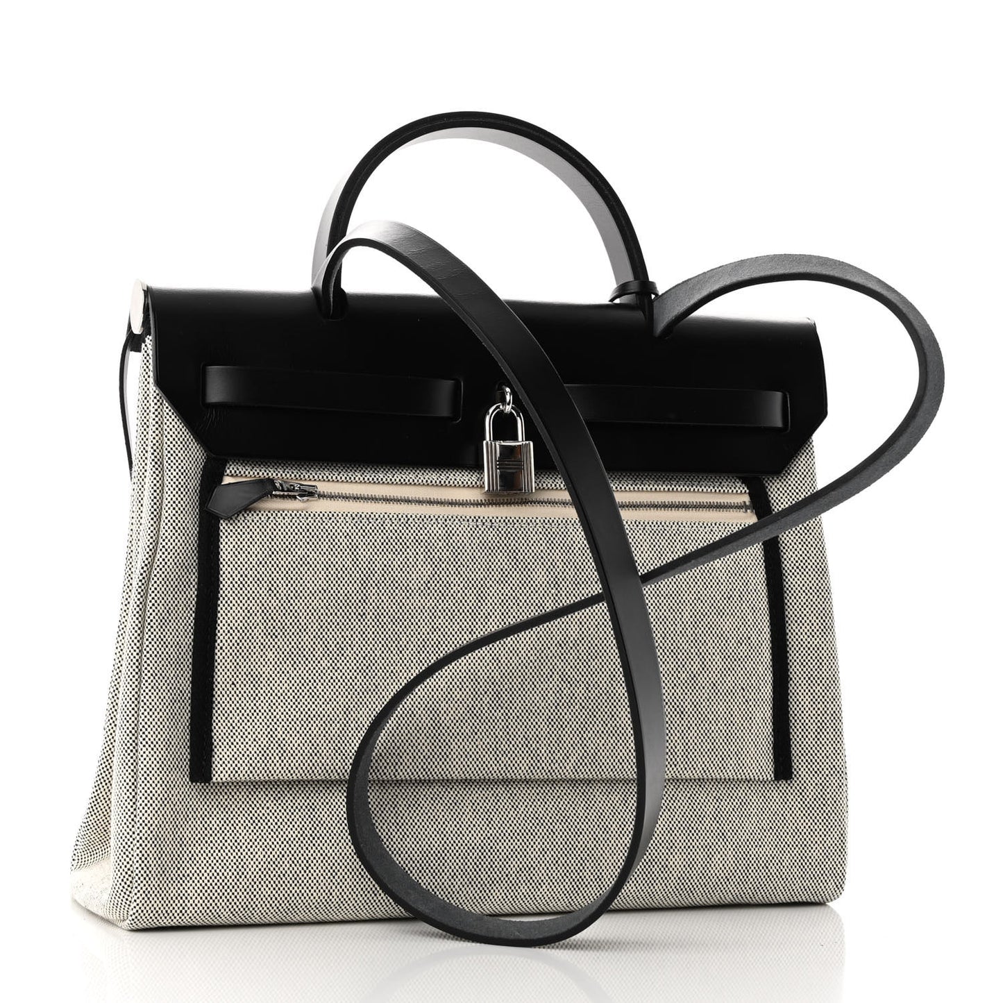 Vache Hunter Toile H Pegase Pop Herbag Zip Retourne 31 PM Bleu Indigo Ecru Black