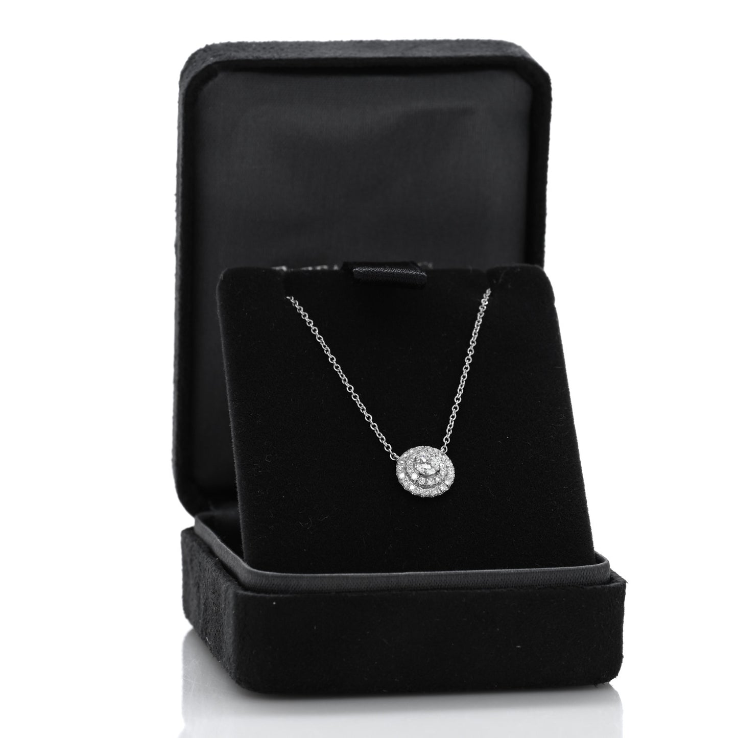 Platinum Diamond Soleste Pendant Necklace