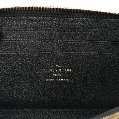 Louis Vuitton Empreinte Clemence Wallet Black 6 of 6