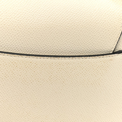 Christian Dior Grained Calfskin Mini Saddle Bag White 5 of 12