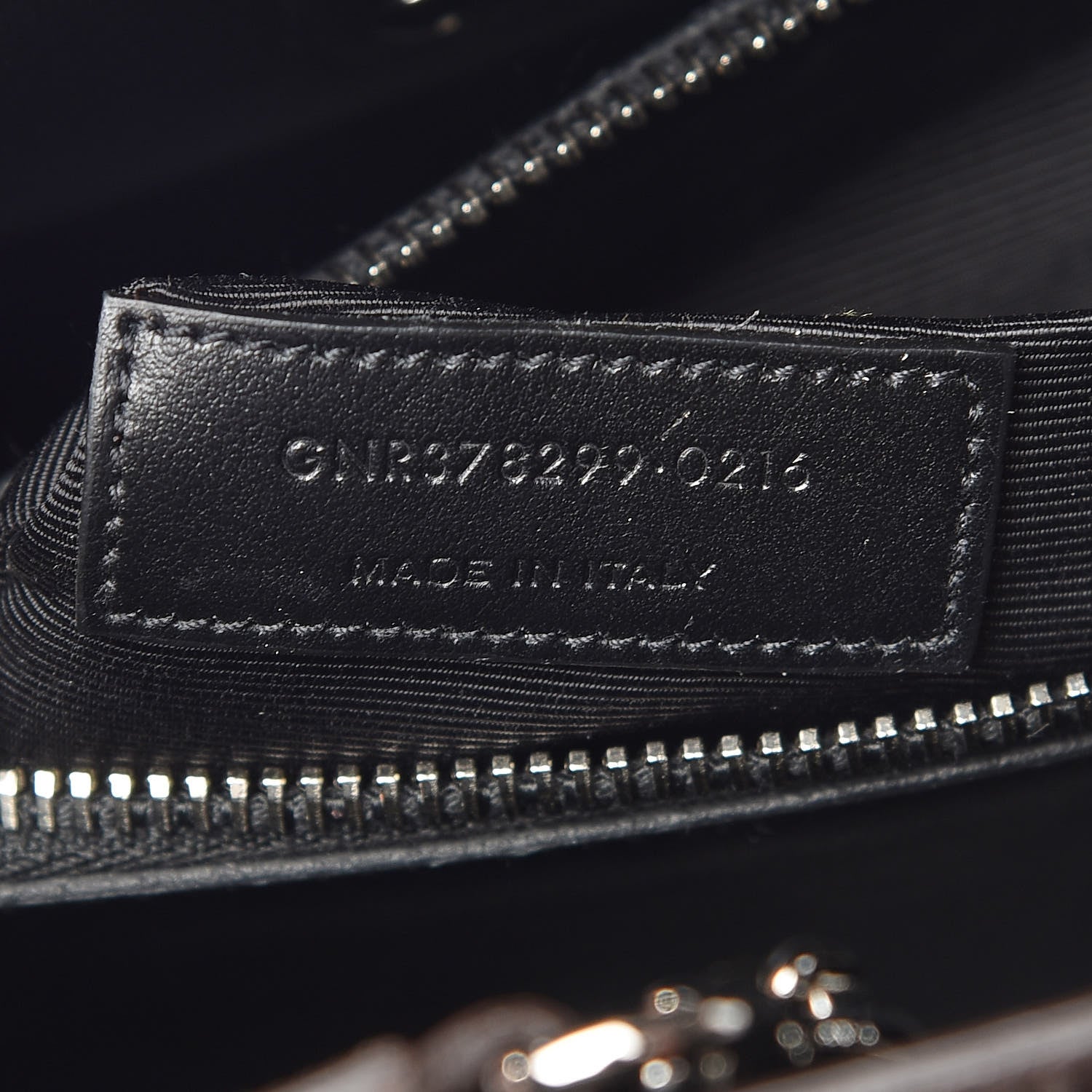 Saint Laurent Calfskin Crocodile Embossed Small Sac de Jour Brown 11 of 14