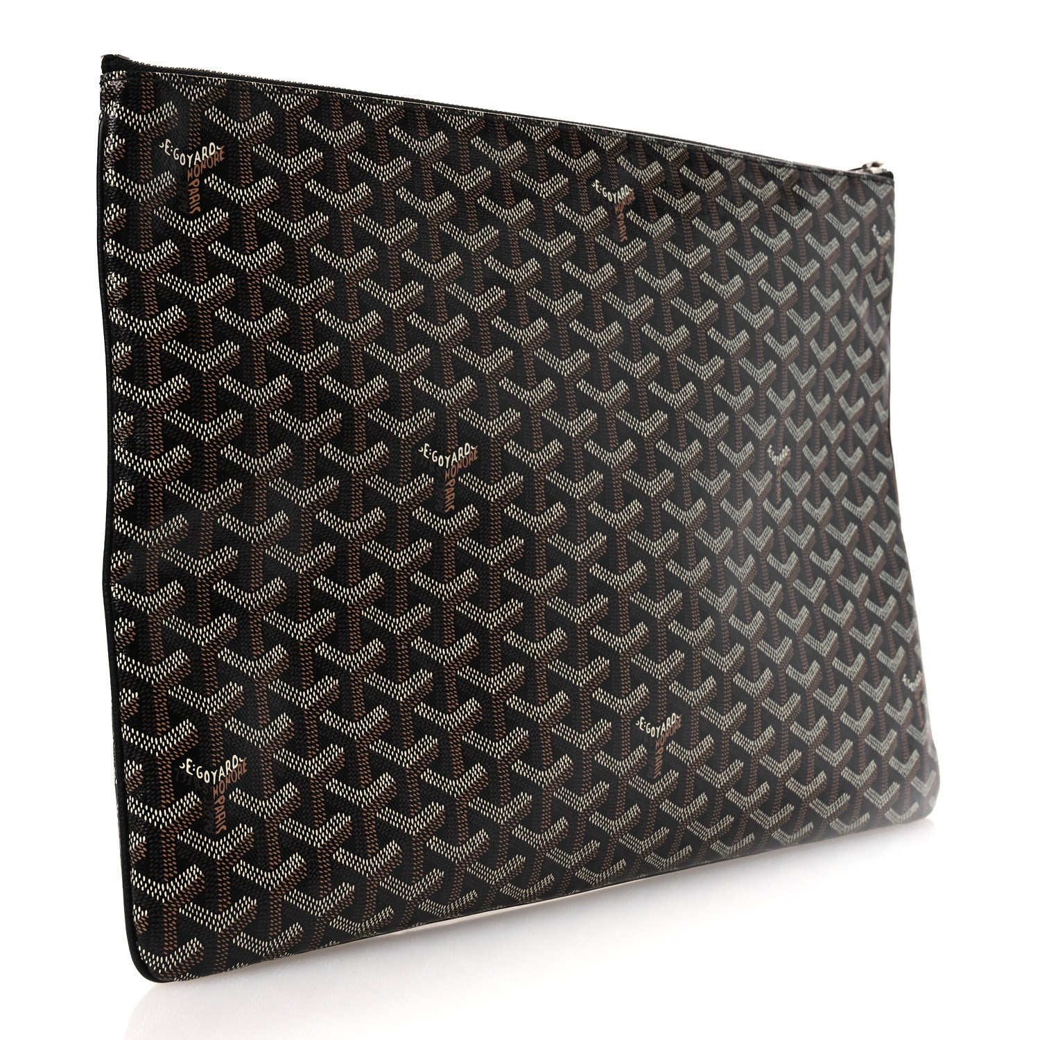 Goyard Goyardine Senat Pochette GM Black 3 of 11